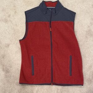 Southern Tide Red and Gray Outerwear